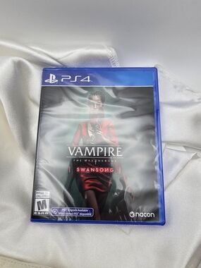 Vampire: The Masquerade - Swansong (PS4) - Red Cover